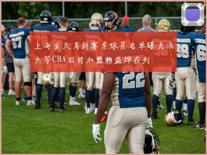 上海玄天鸟新赛季球员名单曝光汤杰等CBA旧将加盟赖益烨在列