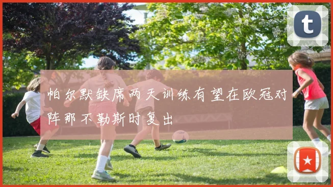 帕尔默缺席两天训练有望在欧冠对阵那不勒斯时复出
